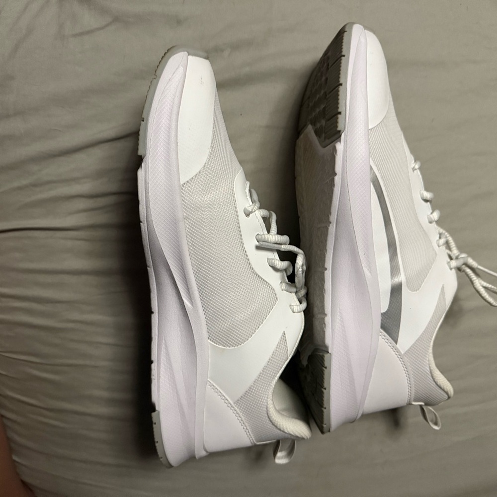 White Athletic Sneakers - Picture 2 of 3